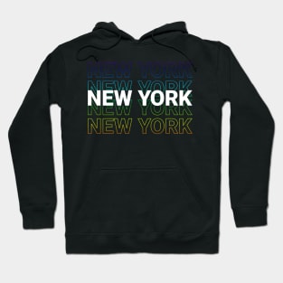 New York - Kinetic Style Hoodie